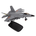 Miniatyrbild 3 av 8: J 31 kinesisk fighter modell hög simulering Pull Back funktion fighter modell leksaker med lätt musik för barn presenter leksaker grå