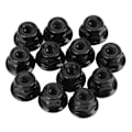 Pikkukuva 6 / 8: 12 kpl. Luistamattomat pultit 4 mm lukitusmutterille Axial Traxxas TRX4 TRX6 SCX10 1/10 RC-mallin autolle (musta)
