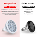 Miniatyrbillede 3 af 8: 18W LED Lys Varmelampe Rød Infrarød Varmelampe til Ansigt Krops Massager Relief Sundhedspleje