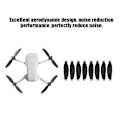 Miniatyrbillede 7 af 8: 2 Par RC Drone 4726F Propeller Udskiftning Støjreduktion Passer til DJI Mavic Mini (Hvid Sort)