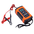 Miniatyrbild 5 av 8: 3-stegs automatisk smart batteriladdare LCD-skärm Multifunktionell laddare AC100‑240V för elfordon EU-kontakt
