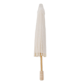 Pikkukuva 8 / 8: Lasten paperi sateenvarjo bambu ja paperi kiinalainen tyyli Elegantti valkoinen DIY paperi sateenvarjot koristeluun 28cm/11in