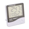 Miniatyrbillede 7 af 8: Indendørs Termometer Høj Præcision med Stor Skærm Vækkeur Funktion Digital Hygrometer til Hjemmet Soveværelse