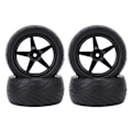 Miniatyrbilde 3 av 8: 1/10 RC Bil Universal Dekk Dekk Tilbehør Modifikasjon Del Utskifting 85mm