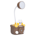 Miniatyrbillede 7 af 8: Bordlampe Daglig Belysning Sparer Skrivebordsplads Nødstrømforsyning LED Bordlampe Kaffe