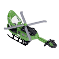 Miniatyrbillede 2 af 8: Diecast Helikopter Model Simuleret Diecast Alloy Trægheds Fly Model Legetøj til Børn Drenge Piger 8.9in