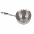 Miniatyrbilde 3 av 8: Smørvarmergryte alt-i-ett med flat induksjonsbunn i rustfritt stål Mini Smør Hot Pot Melkegryte Liten kasserolle 300ml