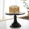 Miniatyrbillede 5 af 8: Rund kagefad Rustfrit stål Høj kagefad Cupcake-fad til jubilæumsfester M