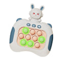 Miniatyrbillede 3 af 8: Quick Push Bubbles Legetøj Pædagogisk Dekompression Lys Op Pop Puslespil Legetøj til Voksne Børn Ældre Mørk Himmelblå