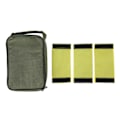Miniatyrbillede 1 af 8: Fiskespole Gear Opbevaringspose 4-lags Håndholdt Fiskeri Tackle Lynlås Organizer Case