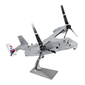 Miniatyrbild 5 av 8: 1:72 Tilt Rotor Flygplansmodell Hemlegering Simulerad Diecast Flygplansmodell Dekorationssamling