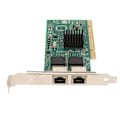 Miniatyrbild 4 av 8: Dual Port Gigabit LAN Adapter Accelerationsfunktion 1000 Mbps RJ45 dubbelriktad lastbalansering PCI Internet Adapter