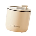 Miniatyrbilde 3 av 8: Mini riskoker Multifunksjonell hjem elektrisk riskokere Lav effekt sovesal Non Stick Congee koker CN 220V Hvit
