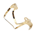 Miniatyrbillede 6 af 8: Plettering Gradient Farve Aluminiumlegerings Cykel Drikkevand Flaskeholder Holder CykelburGolden B