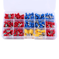Miniatyrbillede 3 af 8: 280 stk elektriske assorterede isolerede tråd Crimp terminaler Connector Case Kit Set
