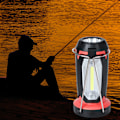 Miniatyrbillede 4 af 8: LED Campinglygte Multifunktion COB Bærbar LED-lommelygte Camp Lampe (rød)