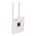 Miniatyrbillede 2 af 8: 4G LTE CPE-router 150 Mbps DC 12V 1A 50 til 60Hz RJ45-interface 4G trådløs router med 1,44-tommer smart LCD-skærm AC 110‑240V EU-stik