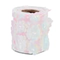 Miniatyrbild 1 av 8: Blommor Tyllrullar 8cm 10yd Utsökt Ljus Vacker DIY Flexibel Bred Användning Tyllrulle Spole Tyg Gradient Rosa Gul