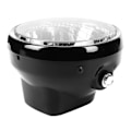 Miniatyrbillede 3 af 8: 7' H4 Motorcykel Forlygte Blinklys LED Front Blinklys Lampe