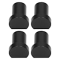 Miniatyrbilde 6 av 8: 4 stk Trebearbeiding Desktop Limit Blocks Multifunksjonell arbeidsbenk Peg bremse stopp 20 mm diameter Svart
