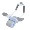 Miniatyrbillede 3 af 8: Timer Rebound Ab Wheel Styrkelse af kernemuskler Mave Core Udstyr Roller med timer til Hjem Blå