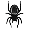 Miniatyrbillede 7 af 8: Solcelledrevet Simulerings-Edderkop Legetøj Naturtro Vibrationer Tarantula Solcelledrevet Puslespil Legetøj
