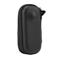 Miniatyrbilde 7 av 8: Actionkamera Hard Case Oppbevaringsveske PU Shell Soft Liner Bærbar actionkamerautstyr for Insta360 ONE X3 X2 Svart