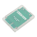 Miniatyrbild 8 av 8: MX4SIO SIO2SD minneskortadapter Handgjord stabil ersättningsminneskortläsare för PS2 Transparent White