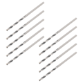Pikkukuva 3 / 8: 10 kpl suoria varren kierteisiä poranteriä koruille helmiä varten Leimaustyökalu 1,6 mm