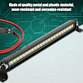 Pikkukuva 7 / 8: 24 LED Kattolukuvalaisin Kattolamppu Koriste RC-Tarvike Sopii Scx10 1/10 4WD Autolle Musta