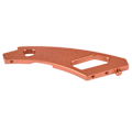 Miniatyrbilde 5 av 8: Sett med aluminiumsbraketter for frontchassis til RC HIP 1/8 Ken Block Gymkhana (WR80014OR Oransje)