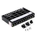 Miniatyrbilde 1 av 8: Bilstereo Modifisert Grafisk Equalizer EQ 7s Bilstereotuner med 3,5 mm Aux in & ratt