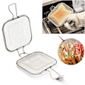 Miniatyrbilde 1 av 7: Bake Stativ i Rustfritt Stål Brød Sandwich Grillnett Kjøle Stativ for Hjemmebakte Verktøy