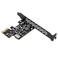Pikkukuva 4 / 8: USB3.2 PCI E Riser-kort Keramiset kondensaattorit Kaksinkertainen suojaus Nopea siirtonopeus PCI E -tyyppi E Riser-kort PC:lle Musta
