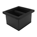 Miniatyrbillede 2 af 8: Kaffegrund Knock Box Renne Rustfrit Stål Indbygget Desktop Bottenløs Knock Slagbeholder til Hjemmet