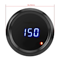 Miniatyrbillede 8 af 8: 52 mm olietermometer med sensor 40~150 ℃ blå LED digital display temperaturmåler