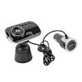 Miniatyrbild 7 av 8: Bluetooth-sändare 2 USB-portar Svart Snabbladdning Smart detektering Brusreducering Handsfree-funktion Universal bil