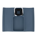 Miniatyrbillede 6 af 8: Sofa kopholderbakke Ergonomisk multifunktionel silikone sofa arm kopholder med skridsikker base sofa armstøtte bakke til kontor blå
