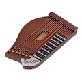 Miniatyrbilde 4 av 8: Guzheng modell i tre miniatyr Guzheng musikkinstrument modell utstilling for hjemmet