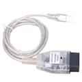 Pikkukuva 5 / 8: Auton diagnosointityökalun kaapeli K+DCAN OBD2 USB-kaapelirajapinta kytkimellä korvaamaan sarja 1 E81 E82 E83 E87 E88 20042011