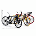 Miniatyrbillede 5 af 5: Cross Mountain Racercykel - Sort Metal Model