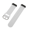 Miniatyrbilde 4 av 8: 22 mm silikonarmbånd Smart Sports Watch Band Byte til Garmin Fenix ​​7 6 5 Grå