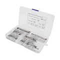 Miniatyrbilde 2 av 8: 120 stk. Splinte Sortiment Rustfritt Stål Klips 6 Spesifikasjoner Universal Bil Hardware