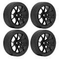 Pikkukuva 2 / 8: 4ST RC-auton renkaat Vahva iskunvaimennus Universaali sopiva TAMIYA TT01 TT02 XV01 XV02 HSP 94123 94122 1/10 Kaukosäätimellä ohjattavat autot Musta