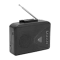 Pikkukuva 4 / 8: Kasettikasettisoitin Retro Stereo 2 Latausmenetelmää Kannettava nauhuri selkeällä kaiuttimella sisä- ja ulkokäyttöön musta