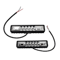 Miniatyrbillede 2 af 8: LED Arbejdslys 12‑85V 48W Hvid Gul Lysfarve IP67 Vandafvisende Fleksibel Forlygte Kørelygter til Offroad Truck Traktor Båd