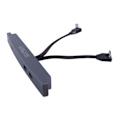 Miniatyrbild 6 av 8: USB-hub Lång Slank Multifunktionell Grå Bärbar USB-dockningsstation Ersättning för Tesla Model 3 Y