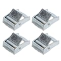 Miniatyrbillede 3 af 8: 4 stk. zinklegeringsspænder til tunge fastgørelsesstropper Hurtig spænder spændespænder (25 mm)