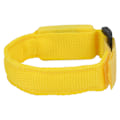 Miniatyrbillede 5 af 8: 2 cm udendørs natløber Armbånd LED lysende justerbart armbånd Cykelarmbånd Gul