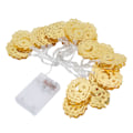 Miniatyrbild 8 av 8: Ramadan String Lights Muslim Eid Al Fitr LED Smidesjärn Mån Light String Ramadan Holiday Dekorativa Lampor